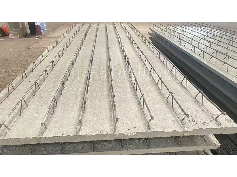 智能免拆模板澆筑生產線